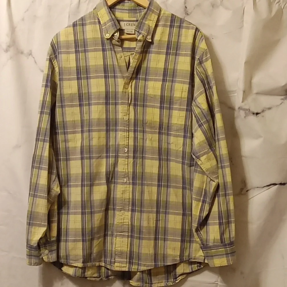 J. Crew cotton button down shirt M 💙💙💙💙